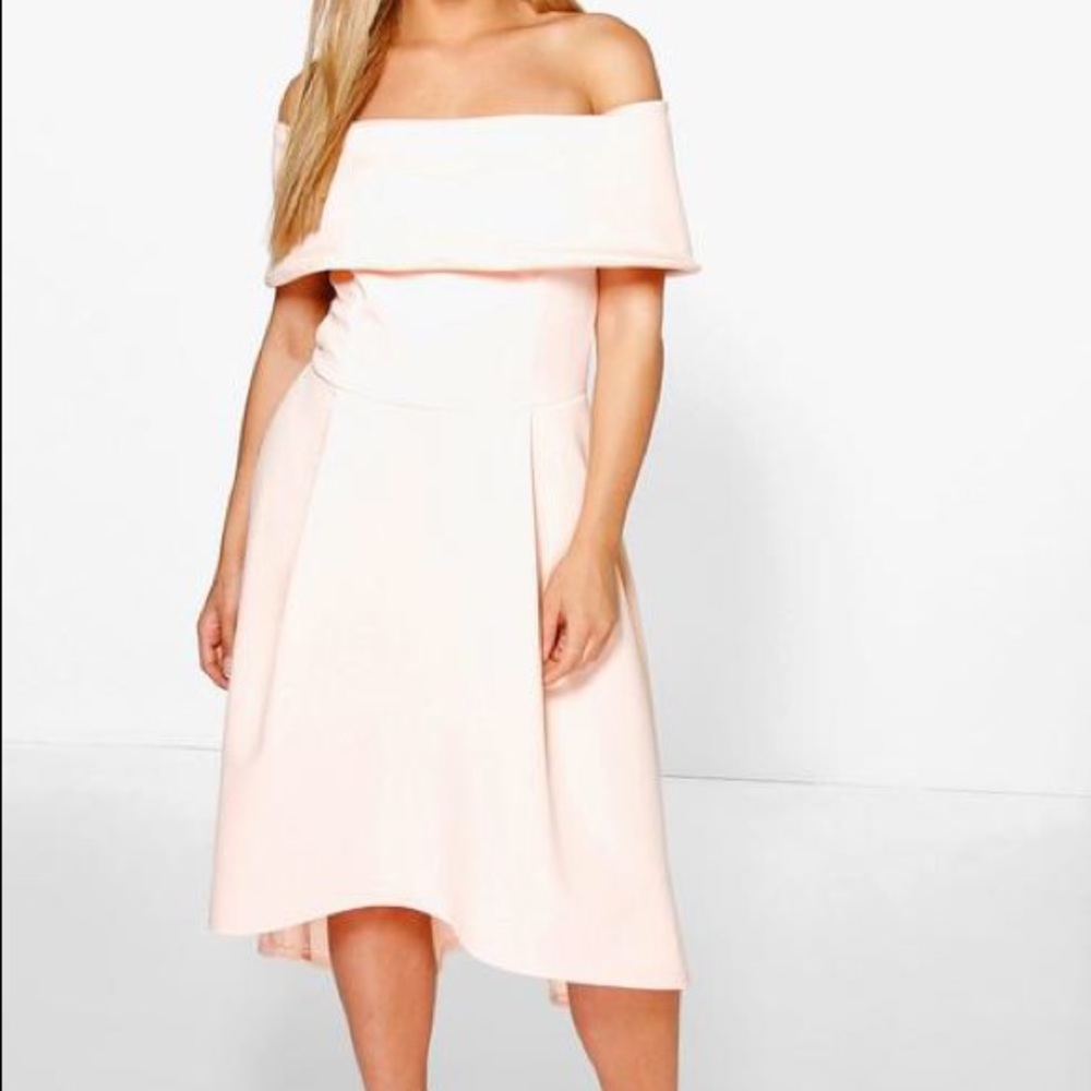 Women's off the shoulders  dress